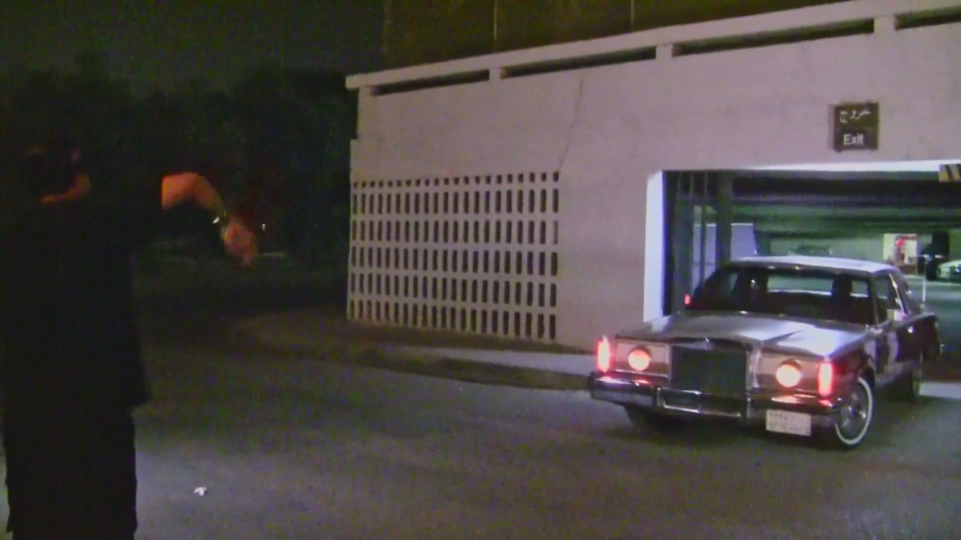 Night shoot behind the scenes