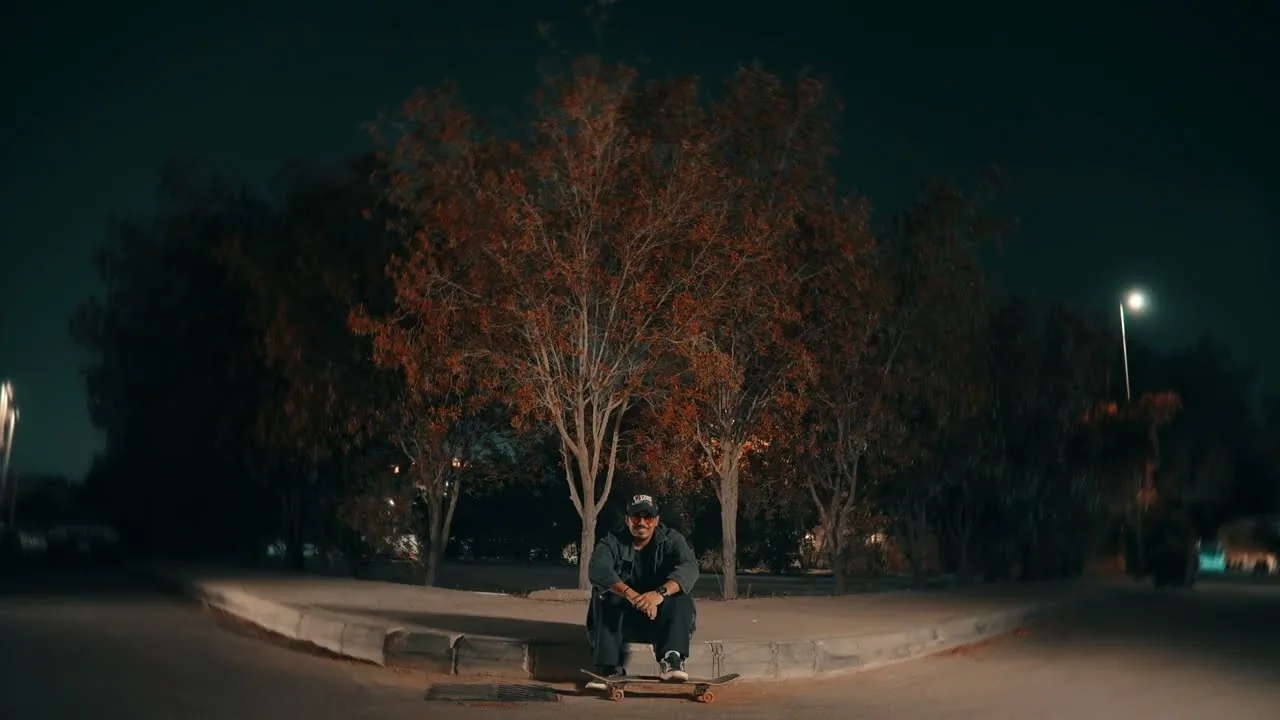 Still from the Alo music video