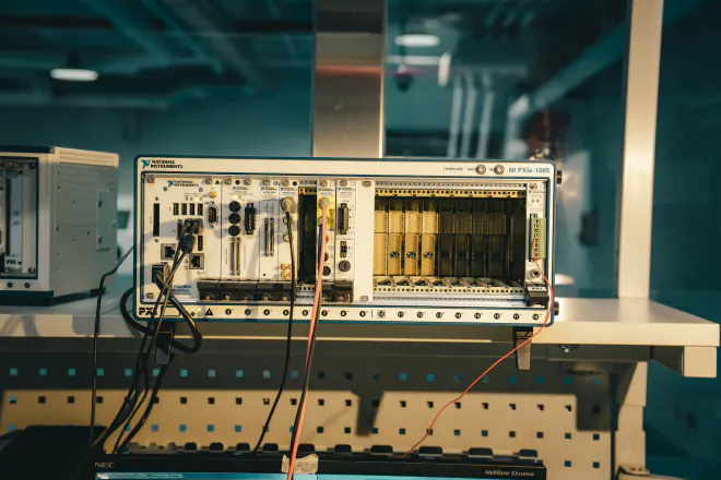 National Instruments PXIe test chassis